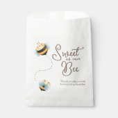 Sachets En Papier Anniversaire des abeilles (Devant)