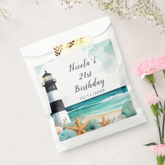 Sachets En Papier Anniversaire du phare nautique (Scellé)