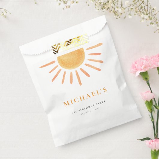 Sachets En Papier Anniversaire du soleil de charme (Scellé)