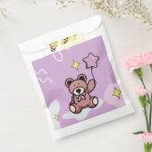 Sachets En Papier Anniversaire Fille Teddy Ours (Scellé)