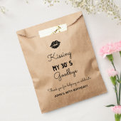 Sachets En Papier Anniversaire personnalisé 10e 20e 30e 40e 50e 60e (Scellé)