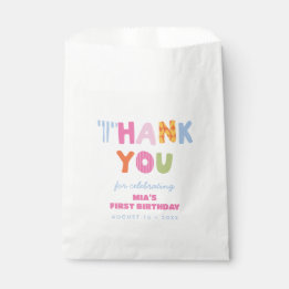 Sachets En Papier Anniversaire Rétro Patchwork Mignonne et Chic