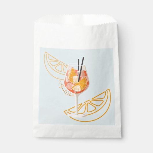 Sachets En Papier Aperol O'Clock (Devant)