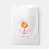 Sachets En Papier Aperol rose Aperol Spritz Fête des mariées (Devant)