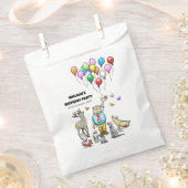 Sachets En Papier Appel à tous les animaux Anniversaire (Coupé)