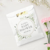 Sachets En Papier Aquarelle Baby shower verdoyant (Scellé)
