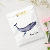 Sachets En Papier Aquarelle Baleine bleue (Scellé)