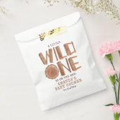 Sachets En Papier Aquarelle Bois rustique sauvage Un Baby shower (Scellé)