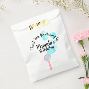 Sachets En Papier Aquarelle Bubble Wand Pop Pop Pop Anniversaire