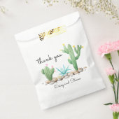 Sachets En Papier Aquarelle Cactus (Scellé)