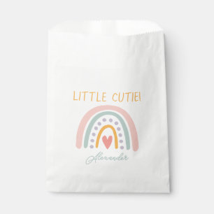 Sachets En Papier Aquarelle colorée Rainbow Illustrative Baby Show