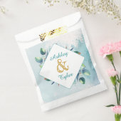 Sachets En Papier Aquarelle Eucalyptus Mariage botanique (Scellé)