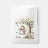 Sachets En Papier Aquarelle Fleur de printemps de Pâques (Devant)