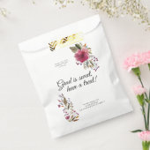 Sachets En Papier Aquarelle Fleurs Graduation Candy Favoriser Sac (Scellé)
