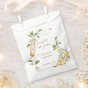 Sachets En Papier Aquarelle Floral Perfect Paire Fête des mariées