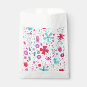 Sachets En Papier Aquarelle florale moderne (Devant)