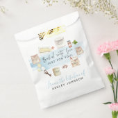 Sachets En Papier Aquarelle illustrée cuite avec amour (Scellé)