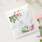 Sachets En Papier Aquarelle Magnolia Fleurs Mariage (Scellé)