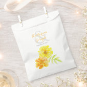 Sachets En Papier Aquarelle marigé art mariage sac de faveur (Coupé)