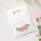 Sachets En Papier Aquarelle MARY Rose Vert Émeraude (Scellé)