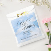 Sachets En Papier Aquarelle moderne Blue Cloud Neuf Baby shower (Scellé)