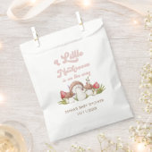 Sachets En Papier Aquarelle moderne Champignons Baby shower Favorise (Coupé)
