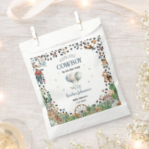 Aquarelle occidentale de Little Cowboy