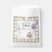 Sachets En Papier Aquarelle Oie 2e anniversaire (Devant)