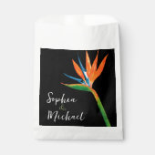 Sachets En Papier Aquarelle Oiseau du Paradis (Devant)