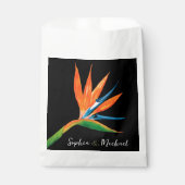 Sachets En Papier Aquarelle Oiseau du Paradis (Devant)