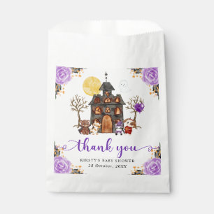 Sachets En Papier Aquarelle ou traitement Baby shower d'Halloween