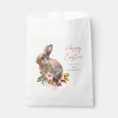 Sachets En Papier Aquarelle Pâques florales (Devant)