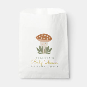 Sachets En Papier Aquarelle Petit champignon Favoriser Sac