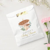 Sachets En Papier Aquarelle Petits champignons rouges Favoriser le s (Scellé)