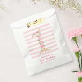 Sachets En Papier Aquarelle rose Floral un premier anniversaire (Scellé)