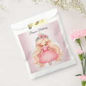 Sachets En Papier Aquarelle rose princesse Anniversaire (Scellé)