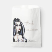 Sachets En Papier Aquarelle Sorcière gothique Halloween Fun (Devant)