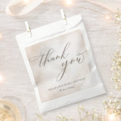 Sachets En Papier Aquarelle sur le nuage 9 Baby shower (Coupé)