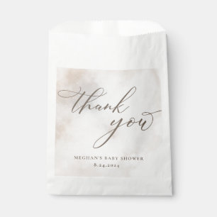 Sachets En Papier Aquarelle sur le nuage 9 Baby shower