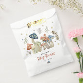 Sachets En Papier Aquarelle Whimsical Baby shower de champignon (Scellé)