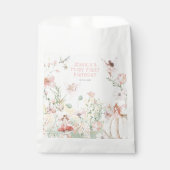 Sachets En Papier Aquarelle Whimsical Fairy 1er anniversaire (Devant)