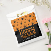 Sachets En Papier Araignées Joyeux Halloween Party Black Orange Pers (Scellé)
