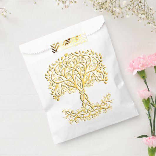 Sachets En Papier Arbre Celtique Jaune (Scellé)
