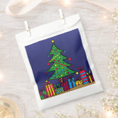 Sachets En Papier Arbre de Noël (Coupé)