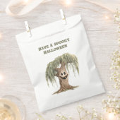 Sachets En Papier Arbre effrayant d'Halloween (Coupé)