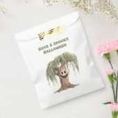 Sachets En Papier Arbre effrayant d'Halloween (Scellé)