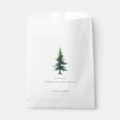 Sachets En Papier Arbre Persistant Vert Serein (Devant)