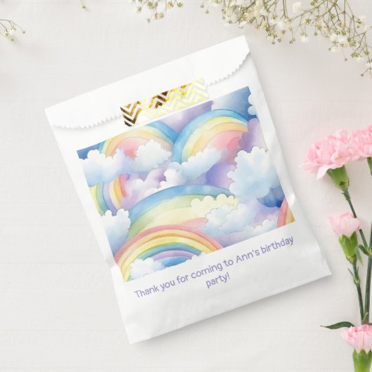 Sachets En Papier Arc-en-ciel (Scellé)
