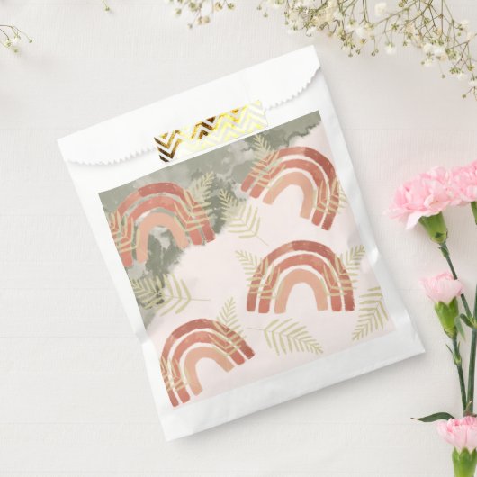 Sachets En Papier Arc-en-ciel Boho (Scellé)