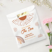 Sachets En Papier Arc-En-Ciel Voici Le Baby shower Du Fils (Scellé)
